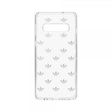 Adidas Samsung Galaxy S10 -suojakuori tai Snap Case Entry SS19 läpinäkyvä hopea