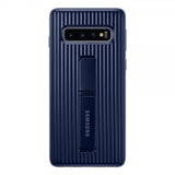 Samsung Alkuperäinen Galaxy S10 -suojakuori, jossa teline, tummansininen