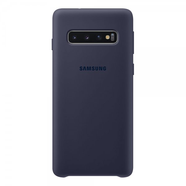 Samsung Original Galaxy S10 -silikonisuojakuori, laivastonsininen