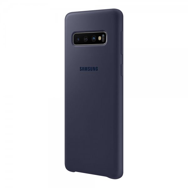 Samsung Original Galaxy S10 -silikonisuojakuori, laivastonsininen