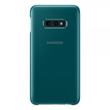 Samsung Original Galaxy S10E -suojakotelo Clear View Cover vihreä