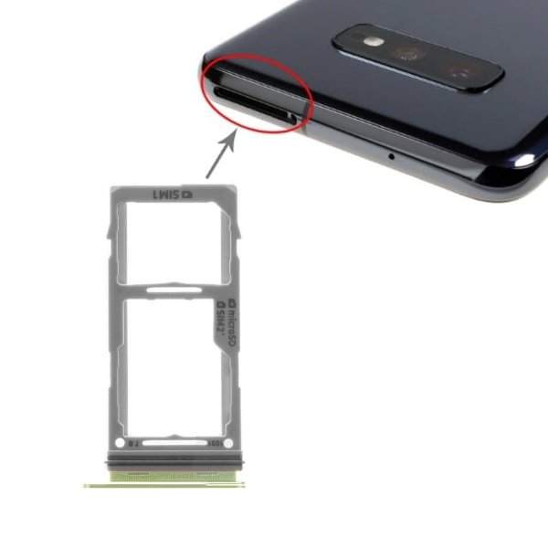 Samsung Galaxy S10e SIM-korttipidike - keltainen