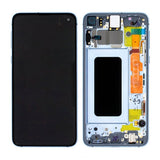 Samsung Galaxy S10e (SM-G970F) Näyttö LCD-paneelilla Alkuperäinen - Sininen