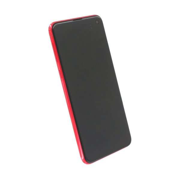 Samsung Galaxy S10e (SM-G970F) näyttö ja alkuperäinen LCD-paneeli - punainen