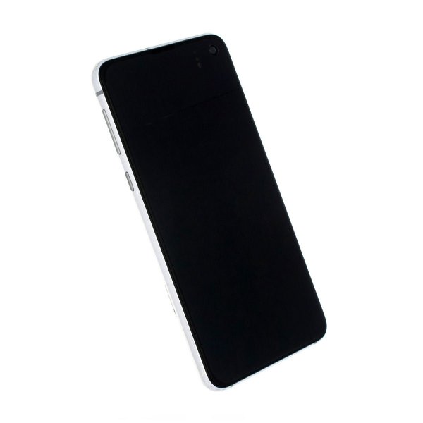 Samsung Galaxy S10e (SM-G970F) Näyttö LCD-paneelilla Alkuperäinen - Valkoinen