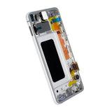 Samsung Galaxy S10e (SM-G970F) Näyttö LCD-paneelilla Alkuperäinen - Valkoinen