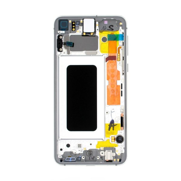 Samsung Galaxy S10e (SM-G970F) Näyttö LCD-paneelilla Alkuperäinen - Valkoinen
