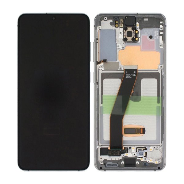 Samsung Galaxy S20 5G (SM-G980F) Näyttö LCD-paneelilla Alkuperäinen - Valkoinen