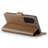 CaseMe Samsung Galaxy S20 FE Fodral 023 Series Ruskea
