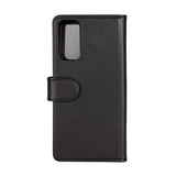 Samsung Galaxy S20 FE -suojakuori, 7 korttipaikkaa, irrotettava takakansi, musta