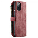 CaseMe Samsung Galaxy S20 FE -kotelo C30-sarja Punainen