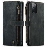 CaseMe Samsung Galaxy S20 FE -suojakotelo C30 Series, musta