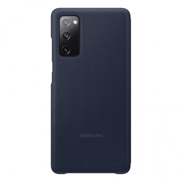 Samsung Alkuperäinen Samsung Galaxy S20 FE -suojakuori Clear View Cover, tummansininen