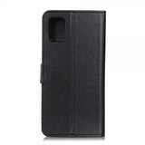 Samsung Galaxy S20 FE Litsi Nahkakotelo Musta