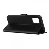 Samsung Galaxy S20 FE Litsi Nahkakotelo Musta