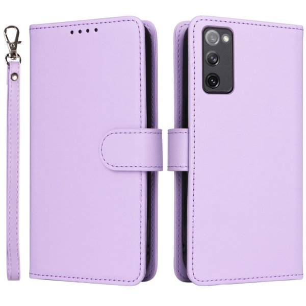 Betopnice Samsung Galaxy S20 FE -kotelo irrotettavalla kuorella 005 Violetti