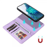 Betopnice Samsung Galaxy S20 FE -kotelo irrotettavalla kuorella 005 Violetti
