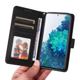 Betopnice Samsung Galaxy S20 FE -kotelo irrotettavalla kuorella 005 Musta