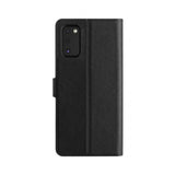 Xqisit Samsung Galaxy S20 FE -lompakkokotelo Slim Wallet Selection, musta