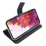 Celly Samsung Galaxy S20 FE -kotelo Wally Wallet Case, musta