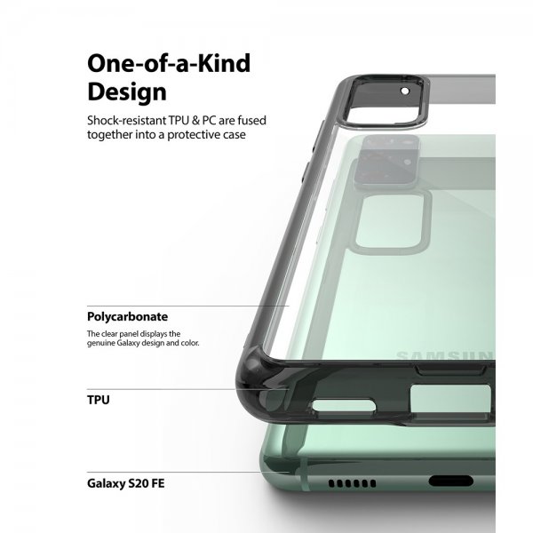 Ringke Samsung Galaxy S20 FE Kuori Fusion Smoke Black