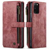 CaseMe Samsung Galaxy S20 -suojakotelo, C30-sarja, punainen