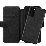 holdit Samsung Galaxy S20 Kotelo Tukholma Irrotettava kuori Musta