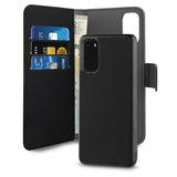 Puro Samsung Galaxy S20 Fodral Lompakko Irrotettava 2-in-1 Musta