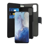 Puro Samsung Galaxy S20 Fodral Lompakko Irrotettava 2-in-1 Musta