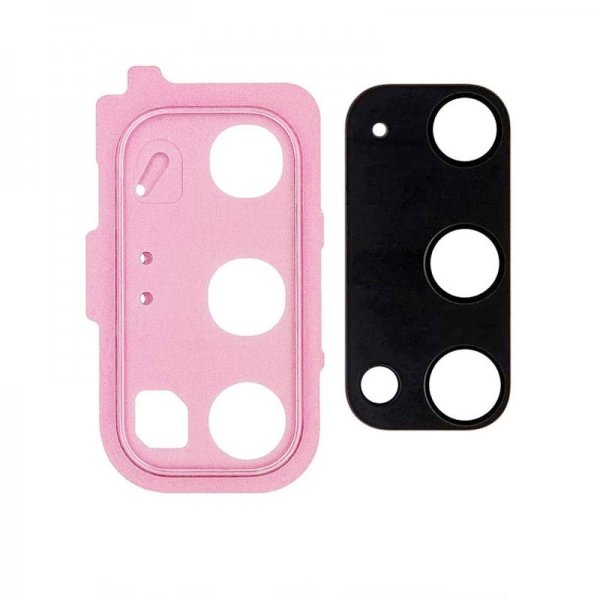 Samsung Galaxy S20 Kameran lasi - Pinkki