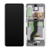 Samsung Galaxy S20 Plus 4G/5G (G985/G986) Alkuperäinen LCD-näyttö – Valkoinen