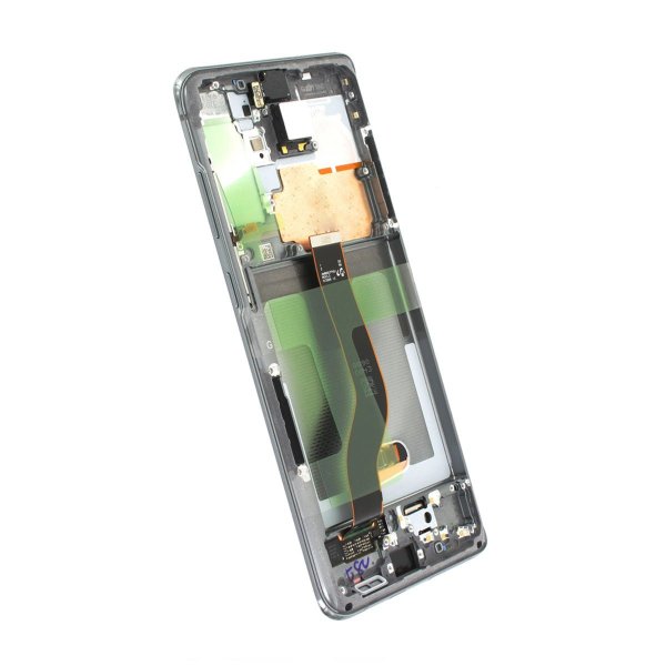 Samsung Galaxy S20 Plus 5G (SM-G985F) näyttö ja LCD-paneeli, alkuperäinen - harmaa