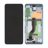 Samsung Galaxy S20 Plus 5G (SM-G986F) Alkuperäinen näyttö LCD-paneelilla - sininen
