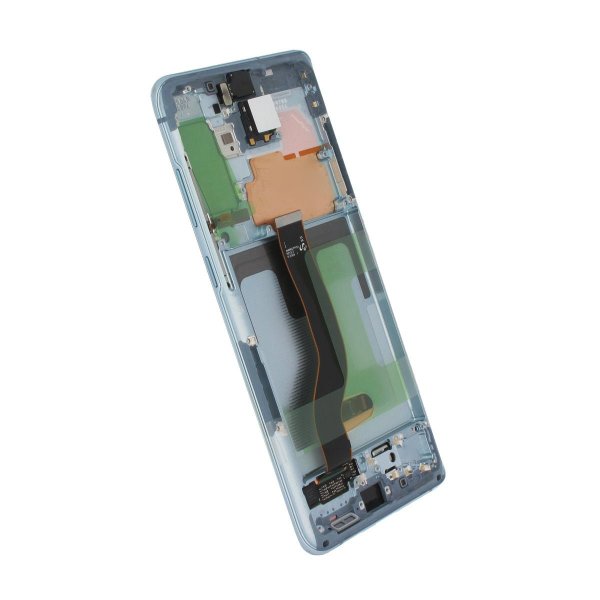 Samsung Galaxy S20 Plus 5G (SM-G986F) Alkuperäinen näyttö LCD-paneelilla - sininen