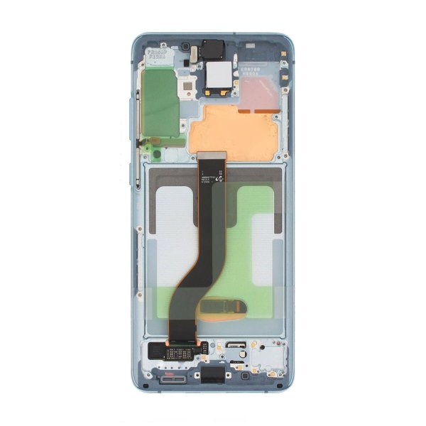 Samsung Galaxy S20 Plus 5G (SM-G986F) Alkuperäinen näyttö LCD-paneelilla - sininen