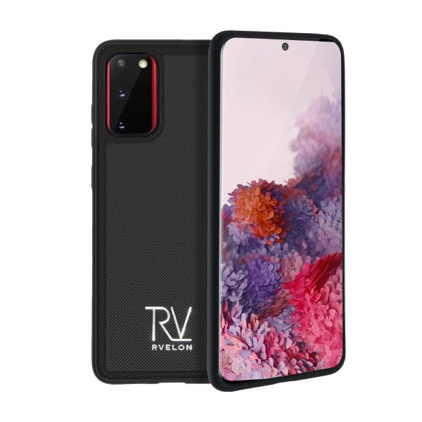Rvelon Samsung Galaxy S20 Plus Suojakuori Magneettinen Irrotettava Kuori Musta