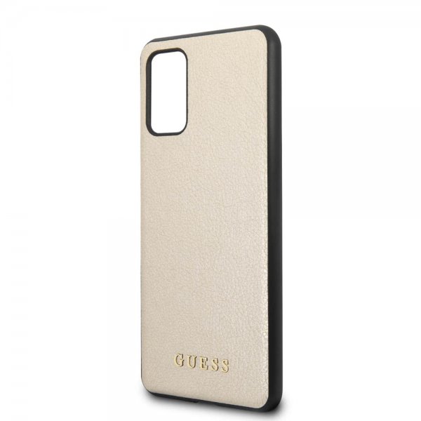 Guess Samsung Galaxy S20 Plus Iridescent Cover kulta
