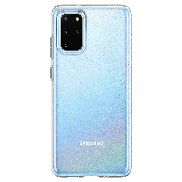 Spigen Samsung Galaxy S20 Plus Suojakuori Liquid Crystal Glitter Crystal Quartz