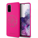 Guess Samsung Galaxy S20 Plus Suojakuori logolla, magenta