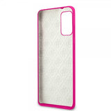 Guess Samsung Galaxy S20 Plus Suojakuori logolla, magenta