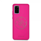 Guess Samsung Galaxy S20 Plus Suojakuori logolla, magenta