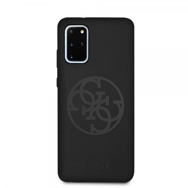 Guess Samsung Galaxy S20 Plus -kuori logolla, musta