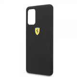 Ferrari Samsung Galaxy S20 Plus -kuori logolla, musta