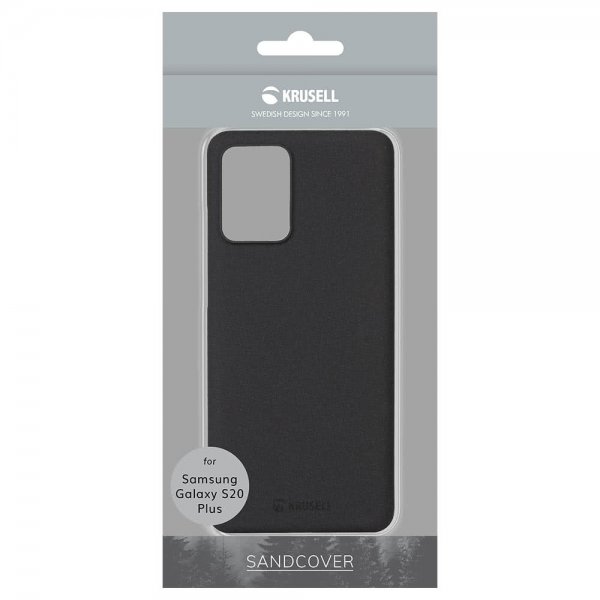 Krusell Samsung Galaxy S20 Plus Sandby Cover -kuori, musta