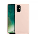 Xqisit Samsung Galaxy S20 Plus -silikonikuori, pinkki