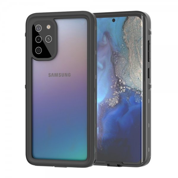 Redpepper Samsung Galaxy S20 Plus Suojakuori Vedenkestävä IP68 Musta