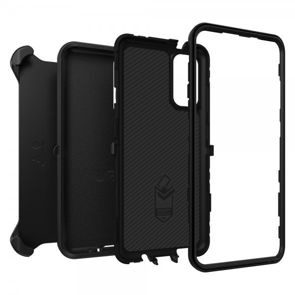 Otterbox Samsung Galaxy S20 Defender -suojakuori, musta