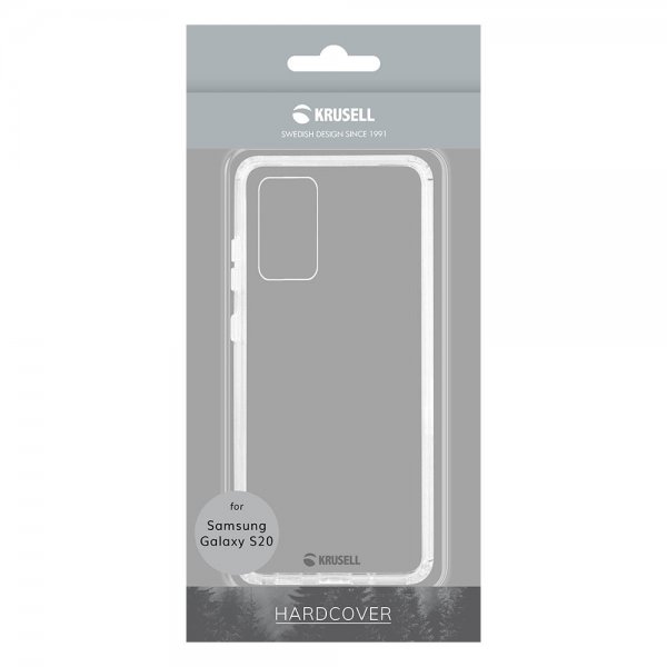 Krusell Samsung Galaxy S20 Kuori Kivik Cover Läpinäkyvä