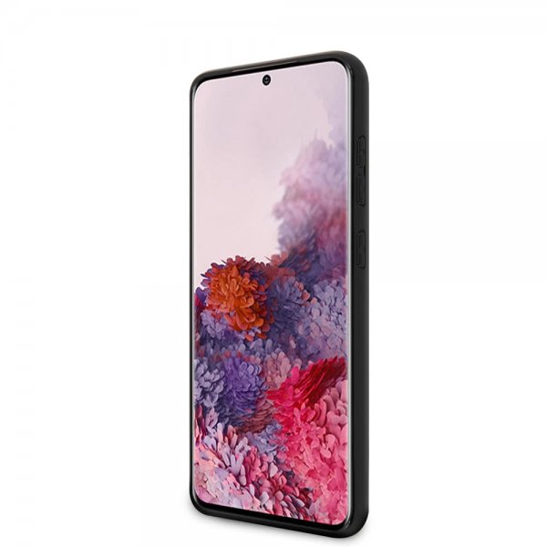 Ferrari Samsung Galaxy S20 Suojakuori Hiilikuitutekstuuri Musta