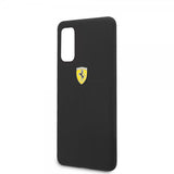 Ferrari Samsung Galaxy S20 Suojakuori Logolla Musta